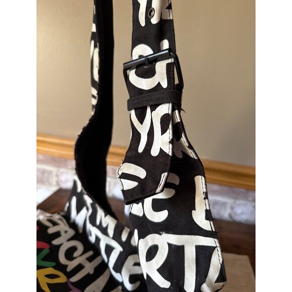 Myrtle Beach Robin Ruth Black & Multicolor Shoulder Bag - Picture 7 of 16